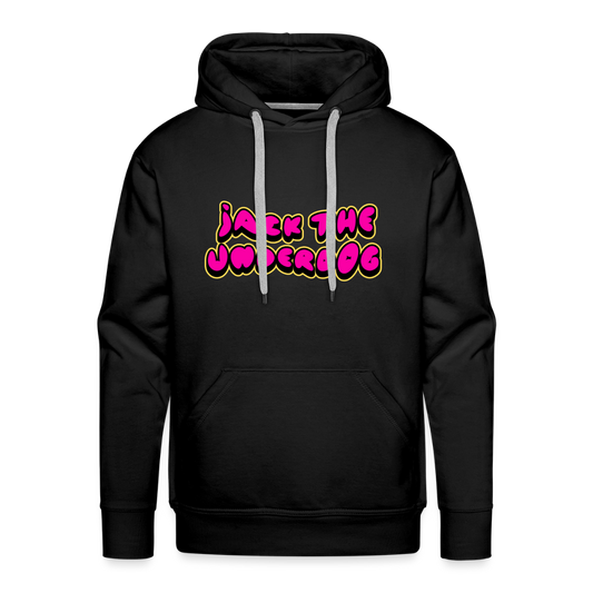 jack. tracklist hoodie - black