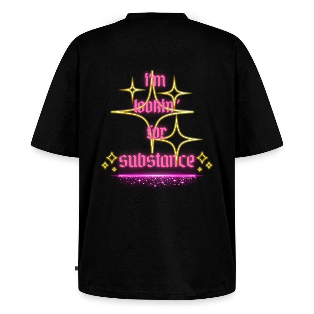 substance oversized shirt - black