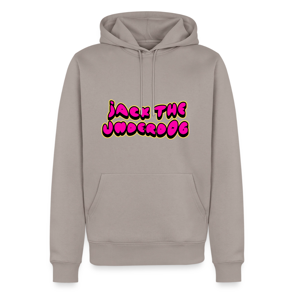 jack. tracklist hoodie - taupe