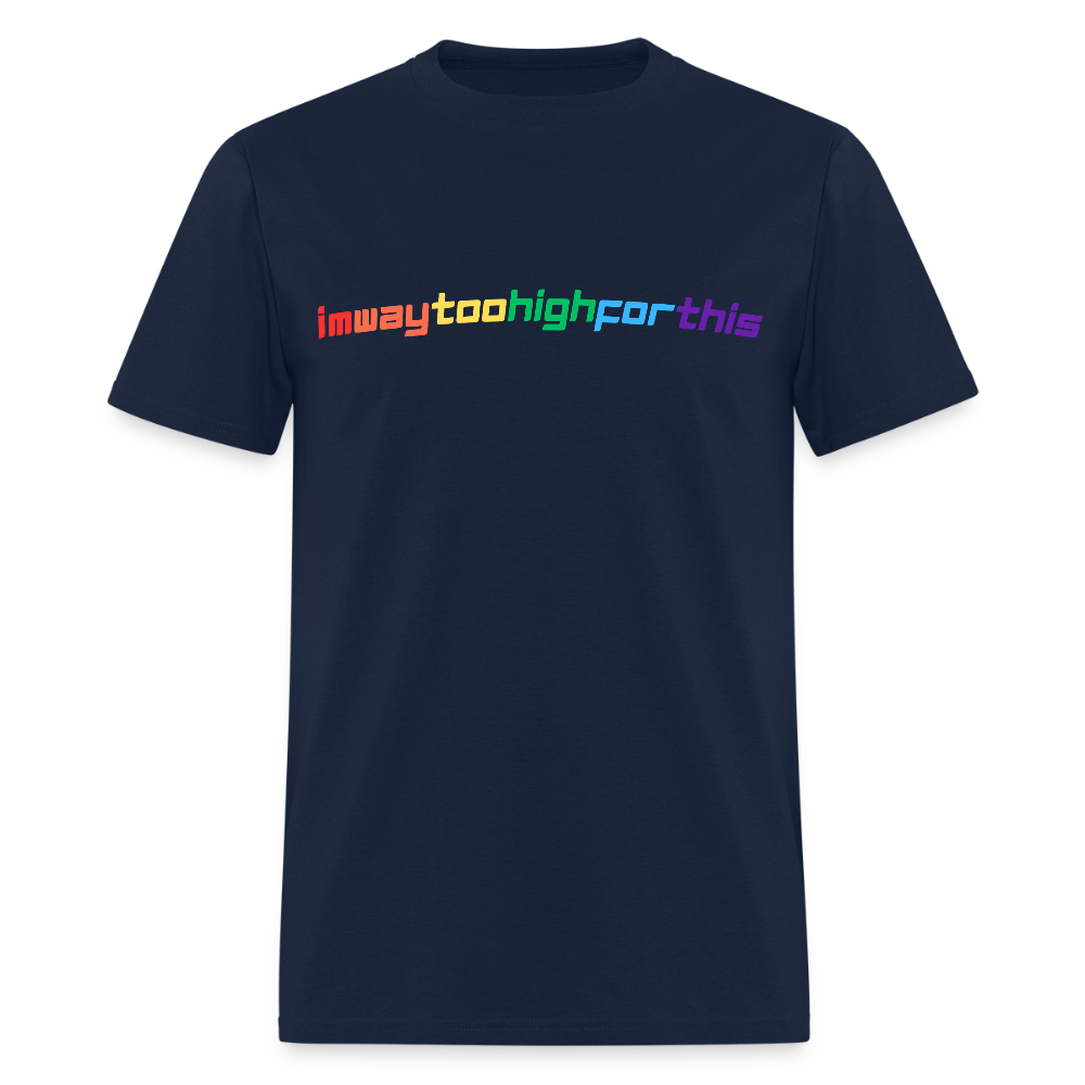 imwaytoohighforthis / 420 shirt - navy